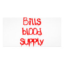Bills Blood Supply photo cards