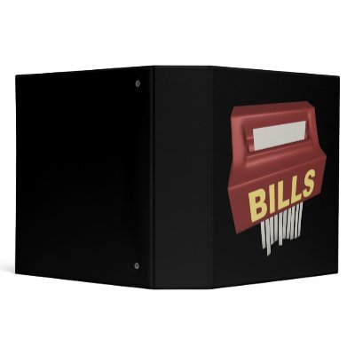 Bills Box Binder Zazzle_binder Bills Box Binder Zazzle_binder