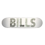 Bills Doodle Collage Skate Deck