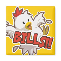 Bills!! Magnet