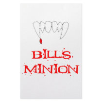 Bills Minion stationery