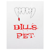 Bills Pet letterhead by Fangtastic Bills Pet letterhead
