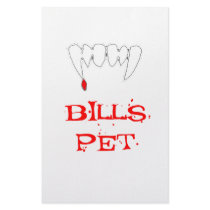 Bills Pet stationery