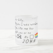 Billy Frosted Mug mugs