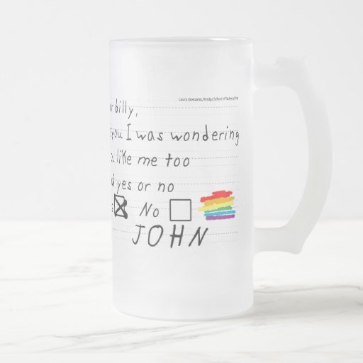 Billy Frosted Stein Mugs
