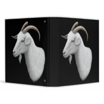 Billy Goat Portrait Avery Binder