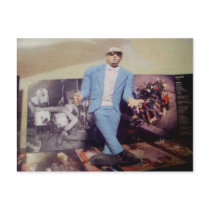 Billy Hay Rocker Sculpture - Postcard by Billy_Hay Billy Hay Rocker Sculpture - Postcard