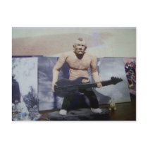 Billy Hay Rocker Sculpture Postcard #2 by Billy_Hay Billy Hay Rocker Sculpture Postcard #2