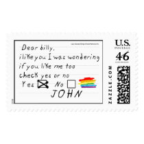 Billy Large Stamp stamps