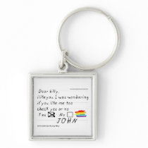 Billy Square Keychain keychains