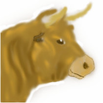 Billy the Bull photo sculptures