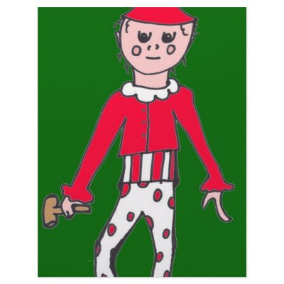 Billy the Christmas Elf Letterhead by AlinaBradford