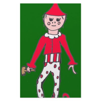 Billy the Christmas Elf Stationery by AlinaBradford
