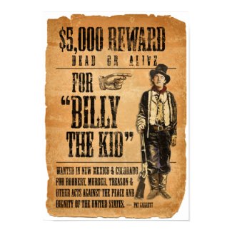 Billy the Kid print