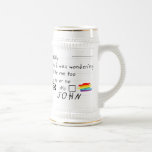 Billy White Stein Mug