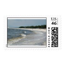 Biloxi Beach Stamp