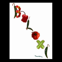 Biloxi Chili Peppers postcards