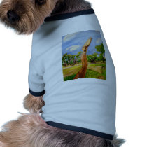 Biloxi Oaktree carving Dog Tshirt