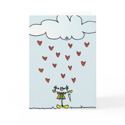 BIMBA "with all my love" card by elisaemme