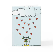 BIMBA "with all my love" card