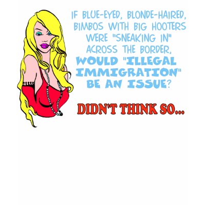 Bimbo Immigrants.(PRC Version) T Shirts by CrazyClara