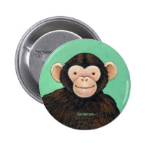 Bimbu the Chimp Pin buttons