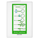 Bimini Twist Knot Cards