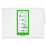 Bimini Twist Knot Cards