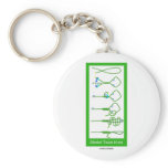 Bimini Twist Knot Key Chain