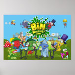 Bin Weevils Binscape Poster