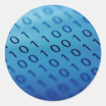Binary 2010 Sticker