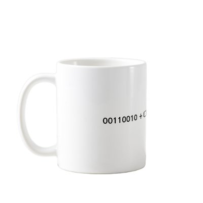 Binary - 2 + 2 = 4 coffee mug by BeBinary