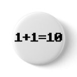 Binary Pinback Button
