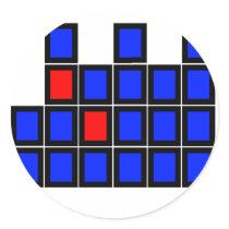 Binary Clock stickers