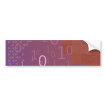 Binary Code Bumper Sticker