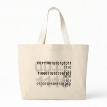 binary code design bags by geekme binary code design bags