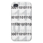 binary code design iPhone 4 covers