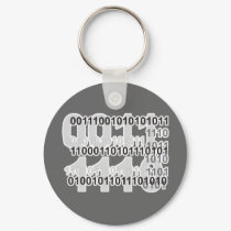 binary code design keychains by geekme binary code design keychains