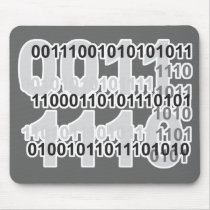 binary code design mousepads by geekme binary code design mousepads