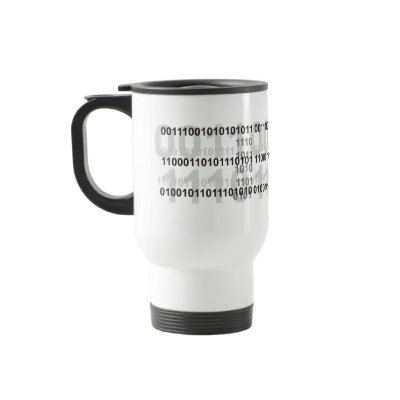 binary code design coffee mugs by geekme