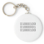 binary code key chains