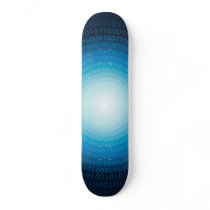 Binary Code Skateboard Deck