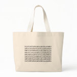 Binary Code Tote Bag
