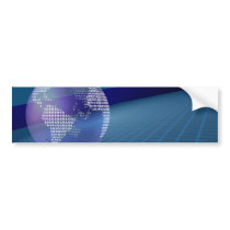 Binary Earth Bumper Stickers
