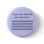 Binary GEEK Button