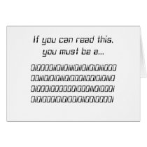 Binary GEEK cards