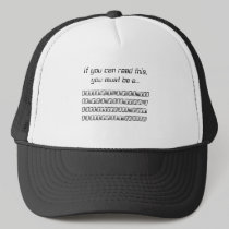 Binary Geek hats by ArtmakersWorlds Binary Geek hats