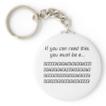 Binary GEEK Key Chains