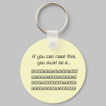 Binary GEEK keychains by ArtmakersWorlds Binary GEEK keychains