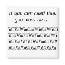 Binary GEEK magnets